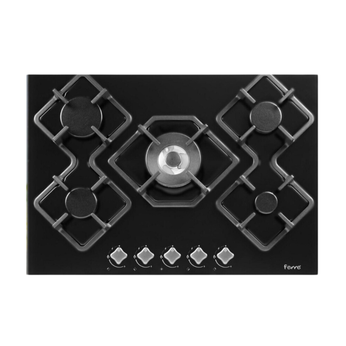 FERRE BUILT IN HOB 75CM BLACK GLASS